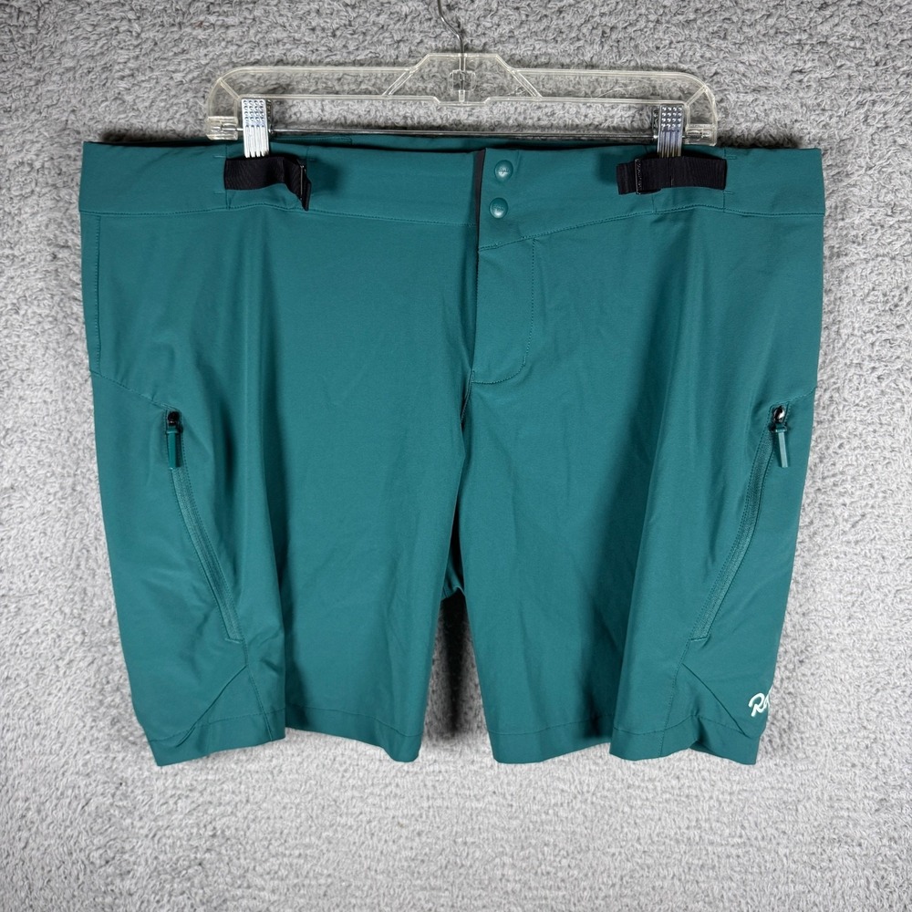 Rapha Mens XXL Teal Blue Trail Fast & Light Shorts Mountain Biking‎ 2XL Outdoors